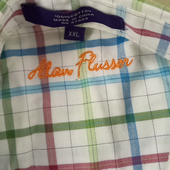 Alan Flusser long sleeve shirt and No Boundaries long pants both are 2XL - Picture 5 of 7